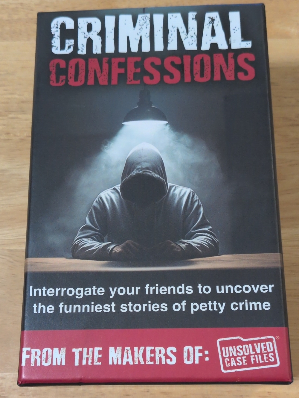 Criminal Confessions Card Game